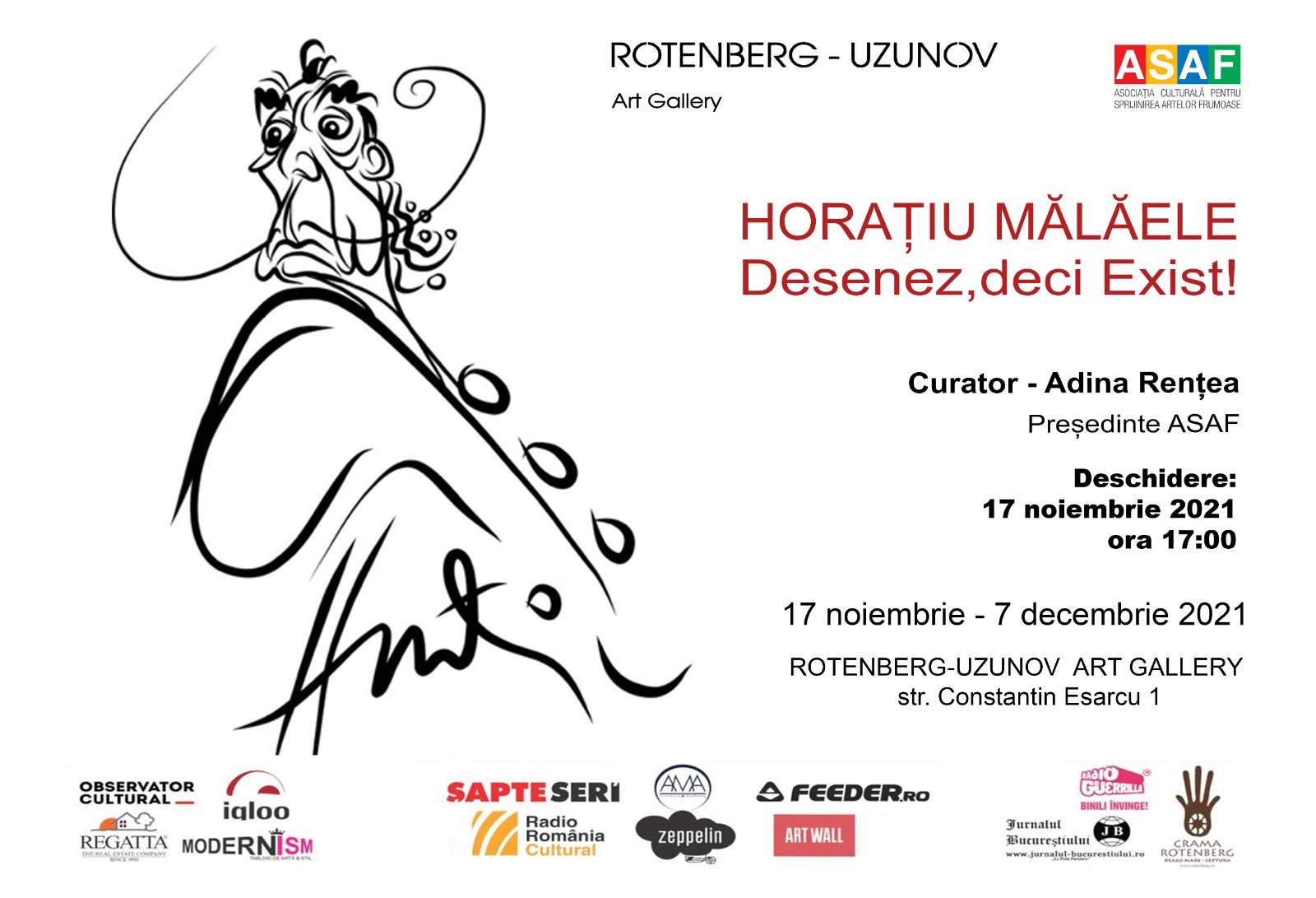 &ldquo;I draw, therefore I exist&rdquo; by Horațiu Mălăele